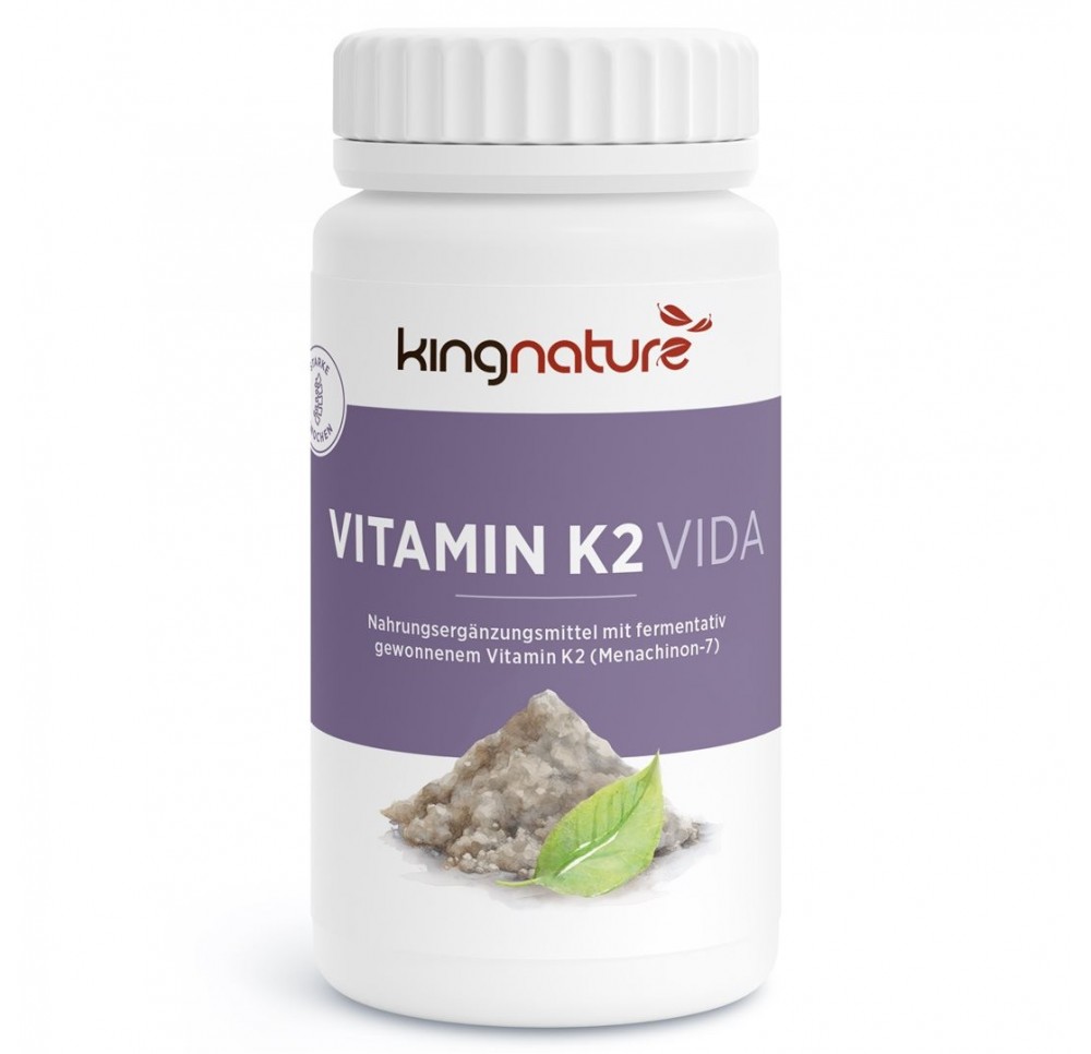 KINGNATURE Vitam K2 Vida caps 225 mcg bte 120 pce