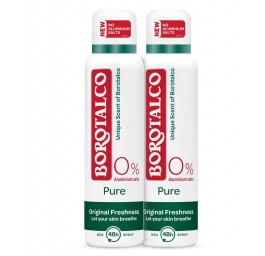 BOROTALCO Deo Pure Original spray 2 x 150 ml