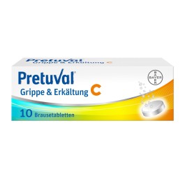 PRETUVAL grippe et refroidissem C cpr eff 10 pce