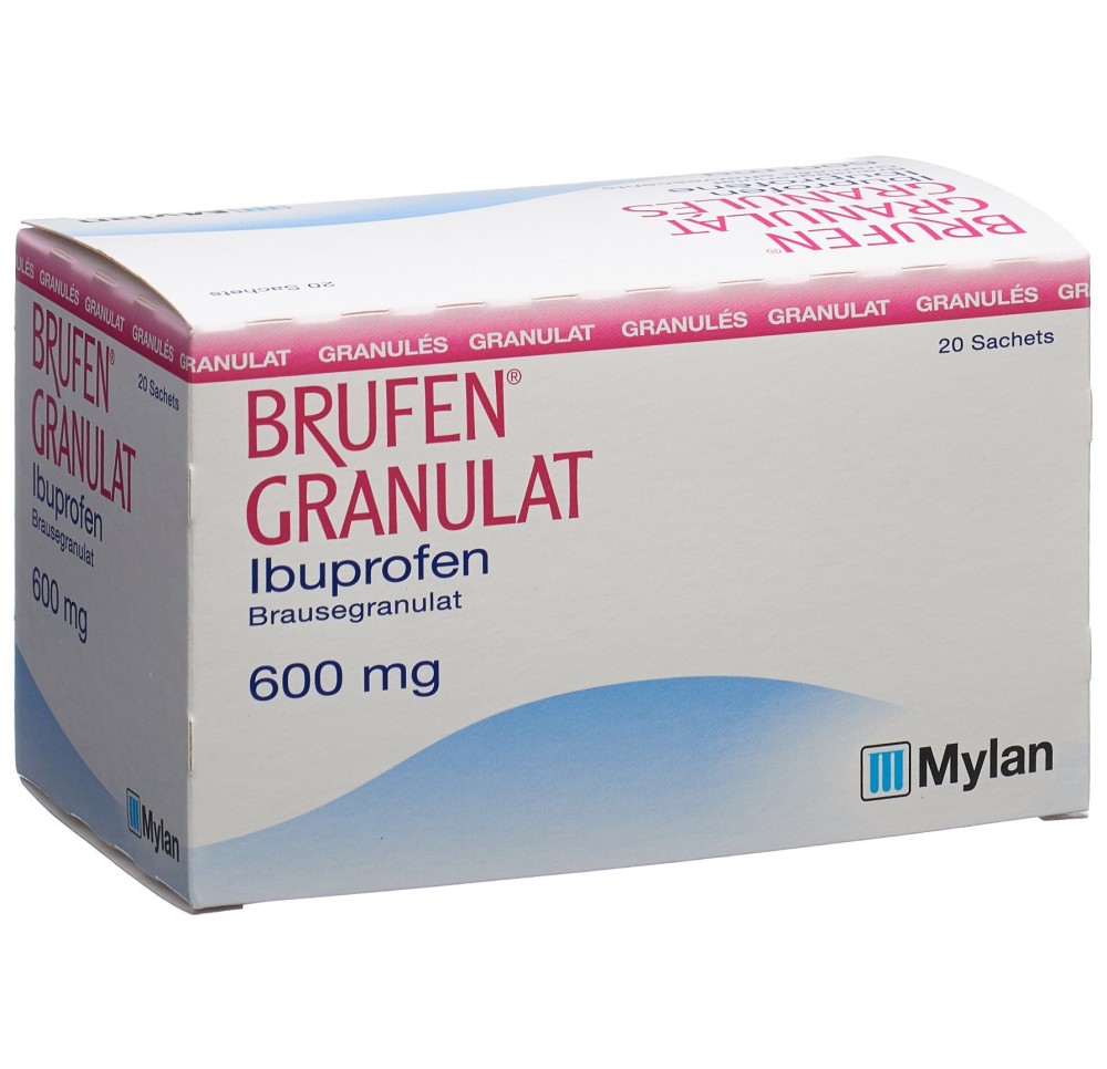 BRUFEN gran eff 600 mg sach 20 pce BRUFEN gran eff 600 mg sach 20 pce
