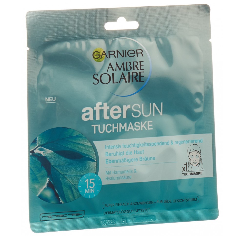 AMBRE SOLAIRE After Sun Tissue Mask 20 sach 32 g