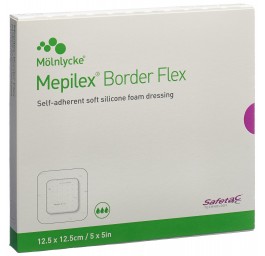 MEPILEX Border Flex 12.5x12.5cm 5 pce