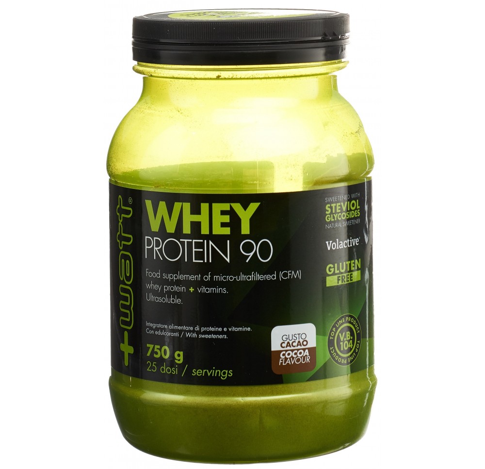 +WATT Whey Protein90 Chocolate 750 g