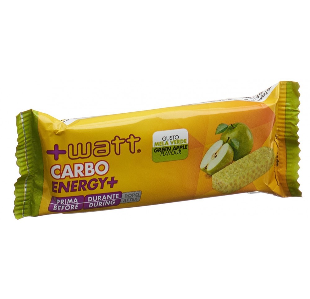 +WATT Carbo Energy+ green apple 40 g