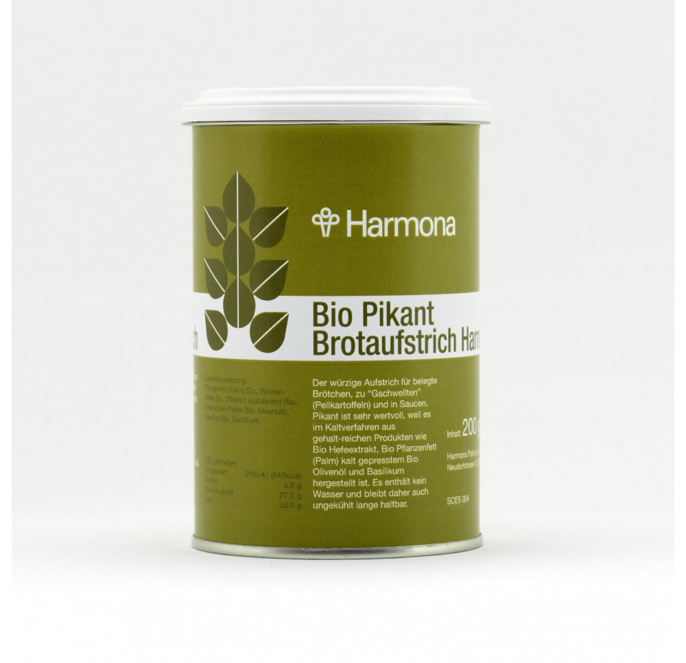 HARMONA Brotaufstrich Pikant Bio bte 200 g