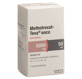 METHOTREXAT Teva onco 5000 mg/50ml flac 50 ml