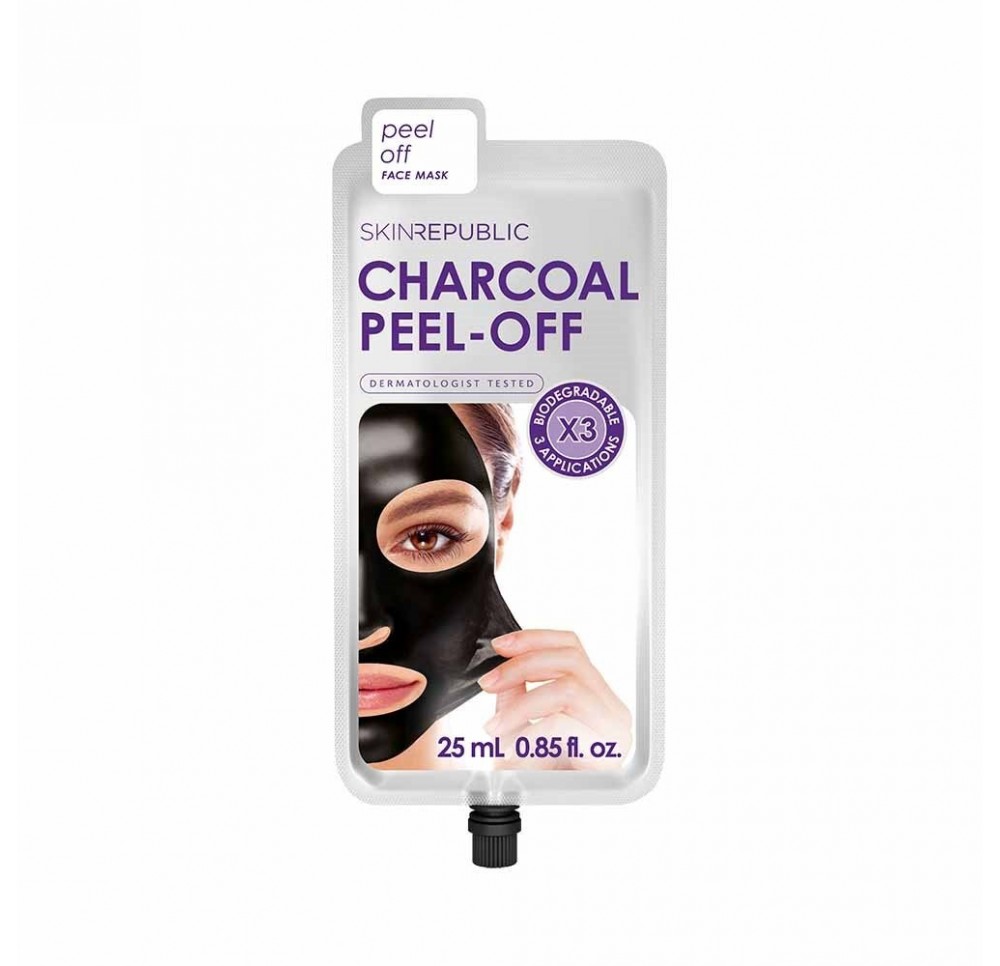 SKIN REPUBLIC Charcoal Peel-Off Face Mask 25 ml