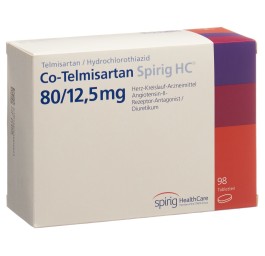 CO-TELMISARTAN Spirig HC cpr 80/12.5 mg 98 pce