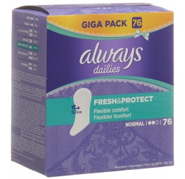 ALWAYS protège-slip Fresh&Prot Normal Giga 76 pce