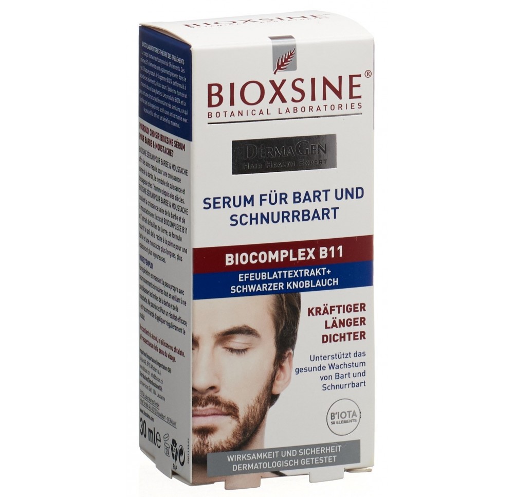 BIOXSINE sérum pour barbe & moustache spr 30 ml