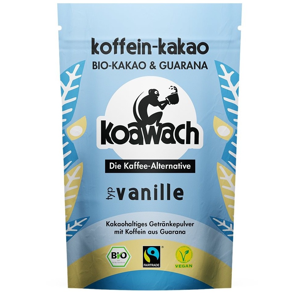 KOAWACH cacao poudre av guarana vanille 100 g