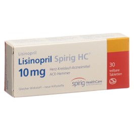 LISINOPRIL Spirig HC cpr 10 mg 30 pce