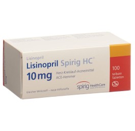 LISINOPRIL Spirig HC cpr 10 mg 100 pce