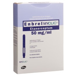 ENBREL MyClic sol inj 50 mg/ml 2 stylo pré 1 ml