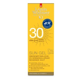 WIDMER sun gel SPF30 s parf 100 ml