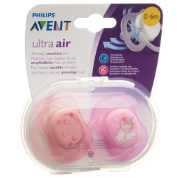 PHILIPS AVENT ultra air 0-6m ange fille 2 pce