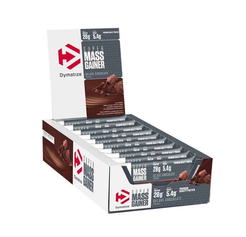 DYMATIZE Super Mass Gainer Bar Del Choc 10 x 90 g DYMATIZE Super Mass Gainer Bar Del Choc 10 x 90 g