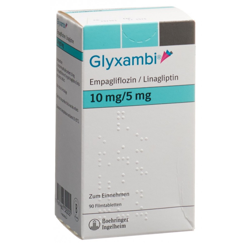 GLYXAMBI cpr pell 10mg/5mg 90 pce