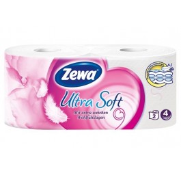 ZEWA papier-toilette blanc 4plis 150 flles 2 pce