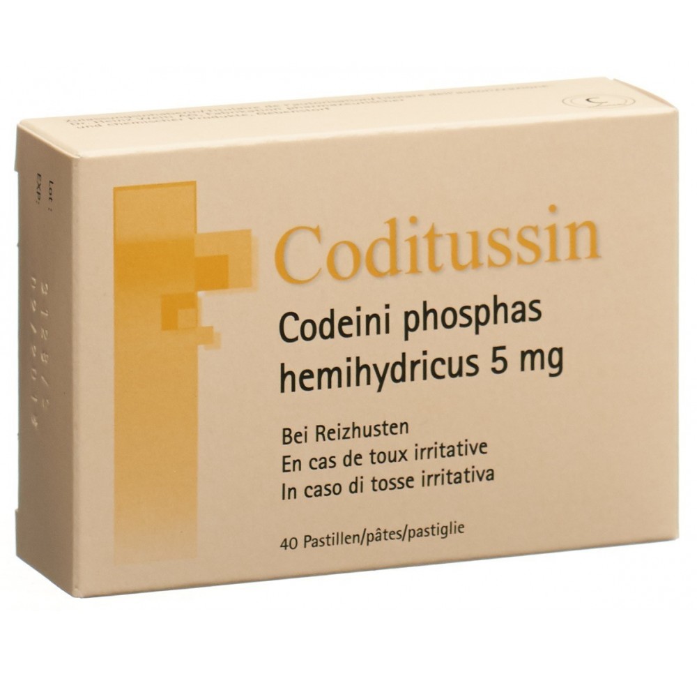 CODITUSSIN pastilles 40 pce