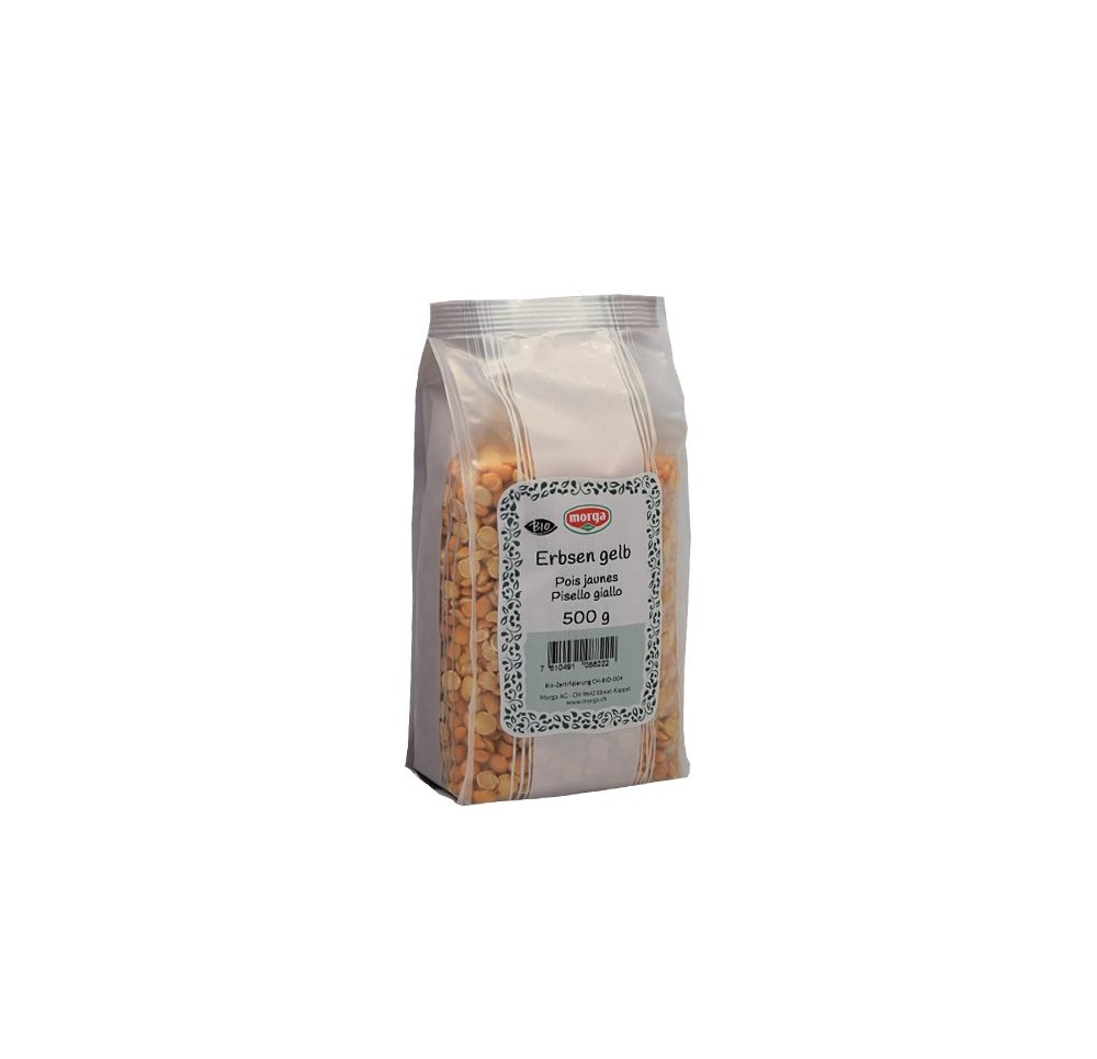 MORGA pois jaunes bio sach 500 g MORGA pois jaunes bio sach 500 g