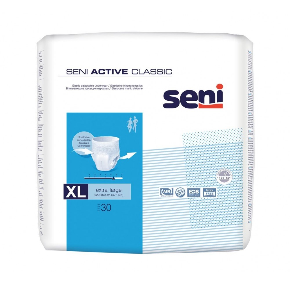 SENI Active Classic Pants XL 30 pce