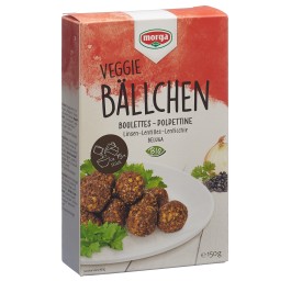 MORGA boulettes de lentilles sans gluten bio 150 g