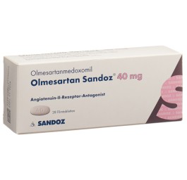 OLMESARTAN Sandoz cpr pell 40 mg 28 pce