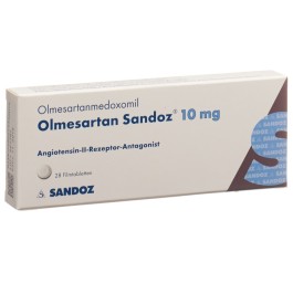 OLMESARTAN Sandoz cpr pell 10 mg 28 pce