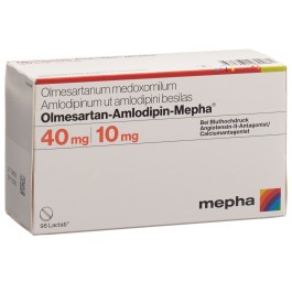 OLMESARTAN-AMLODIPIN Mepha cpr pell 40/10mg 98 pce