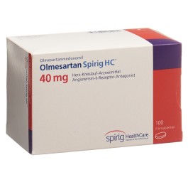 OLMESARTAN Spirig HC cpr pell 40 mg 100 pce