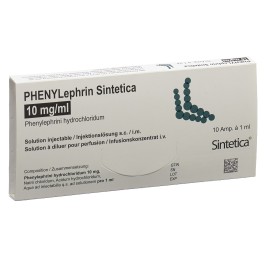 PHENYLEPHRIN Sintetica 10 mg/ml 10 amp 1 ml
