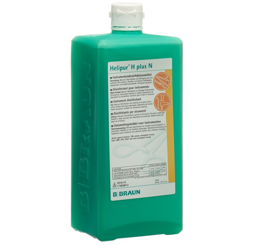HELIPUR H PLUS N désinfect instrument conc 1000 ml HELIPUR H PLUS N désinfect instrument conc 1000 ml