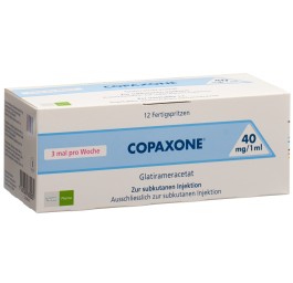 COPAXONE sol inj 40 mg/ml ser pré 12 x 1 ml