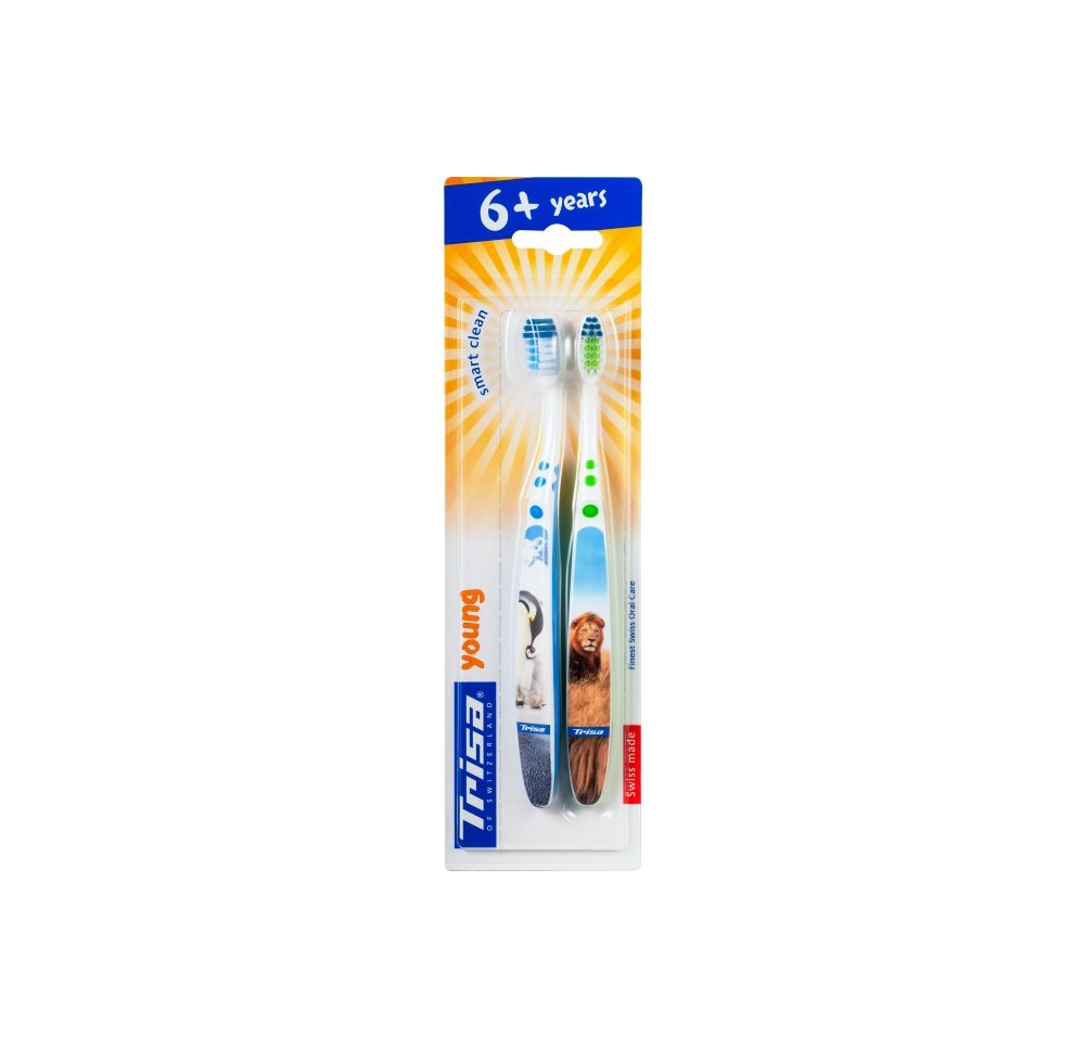 TRISA Young brosse à dents enfants duo TRISA Young brosse à dents enfants duo