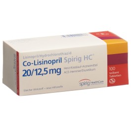 CO-LISINOPRIL Spirig HC cpr 20/12.5 mg 100 pce