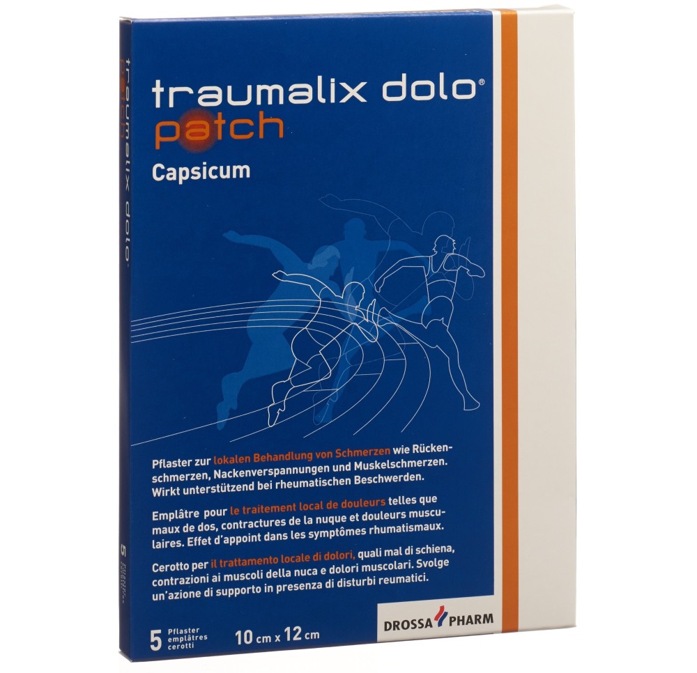 TRAUMALIX DOLO patch 10cmx12cm 5 pce TRAUMALIX DOLO patch 10cmx12cm 5 pce