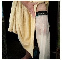 LIMBO Protection douche 73cm 1/2 jambe adultes