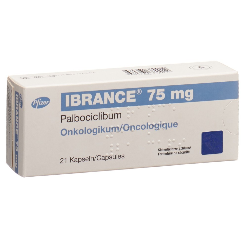 IBRANCE caps 75 mg 21 pce IBRANCE caps 75 mg 21 pce