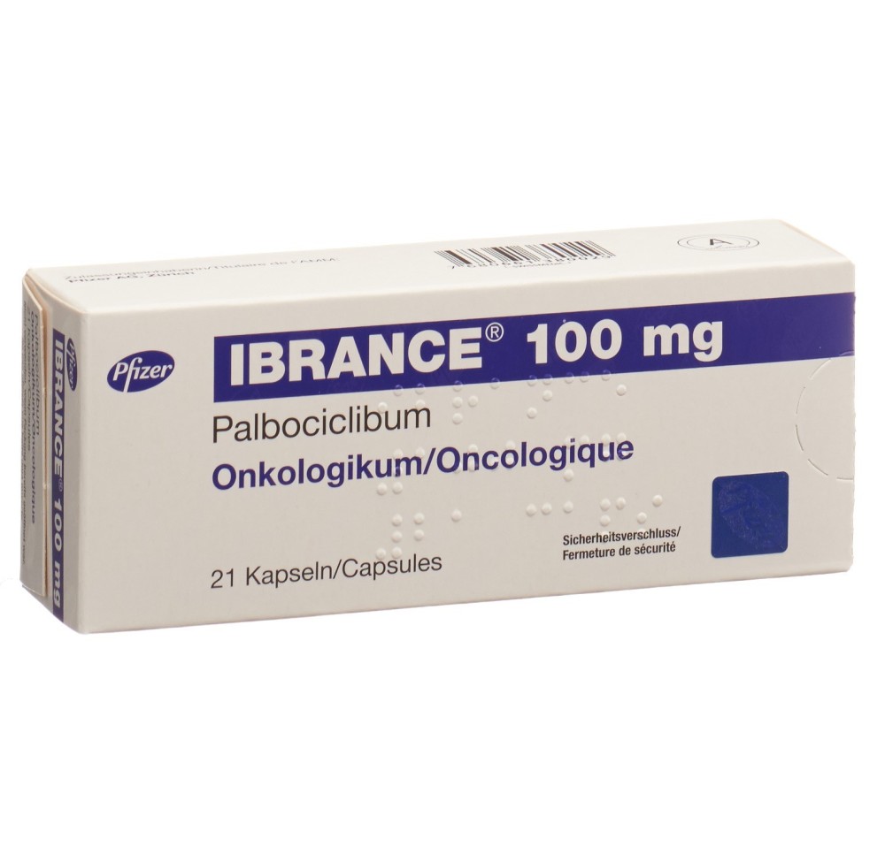 IBRANCE caps 100 mg 21 pce