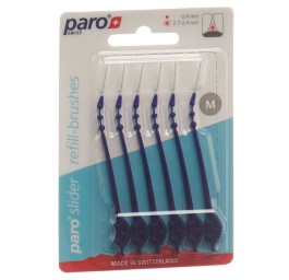 PARO slider refill-brushes M 6 pce