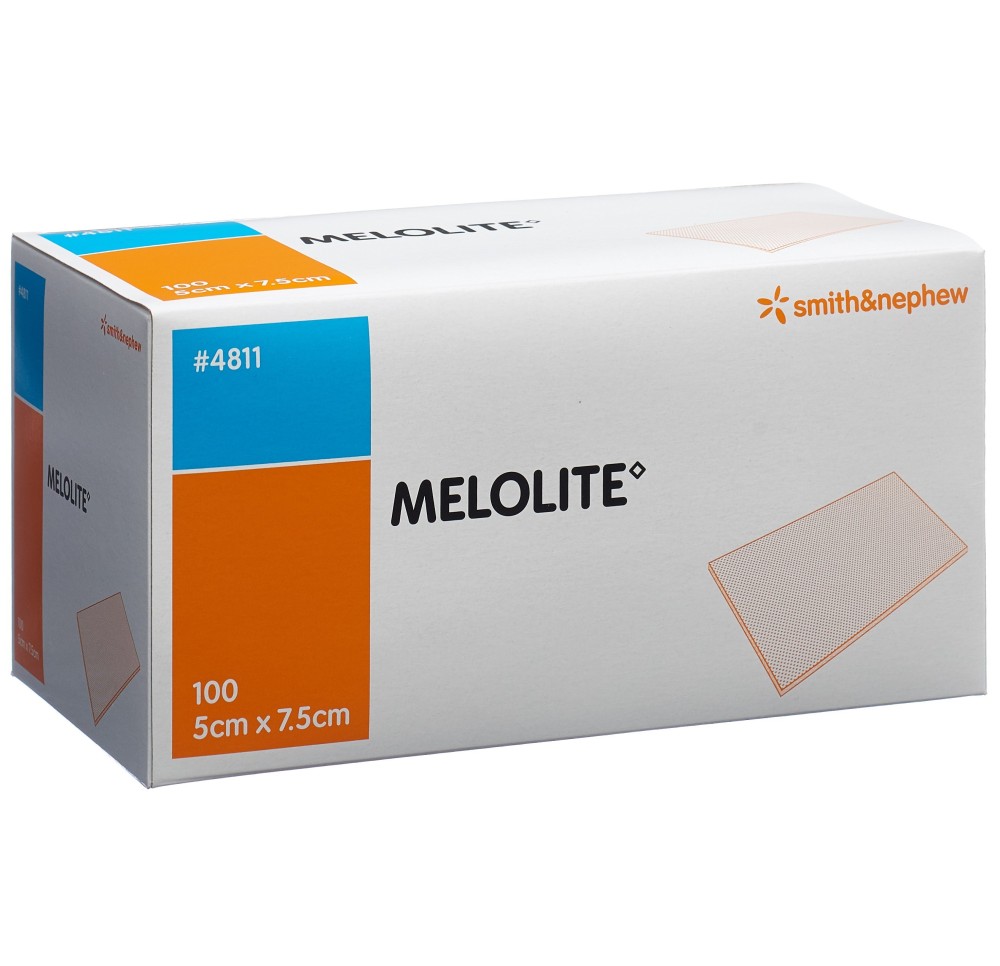 MELOLITE compresse absorbante 5cmx7.5cm 100 sach MELOLITE compresse absorbante 5cmx7.5cm 100 sach
