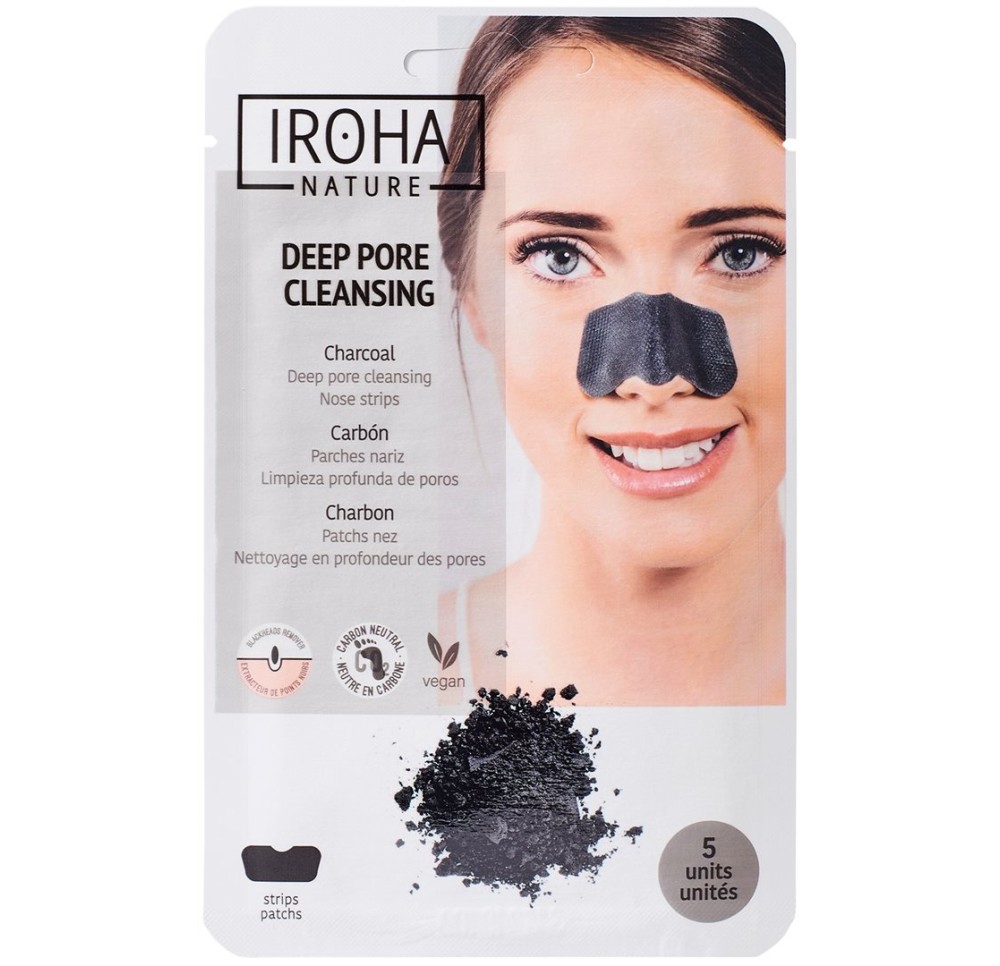 IROHA Detox Cleansing Strips Nose 5 pce
