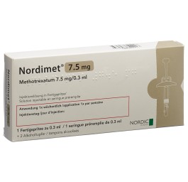 NORDIMET sol inj 7.5 mg/0.3ml ser pré