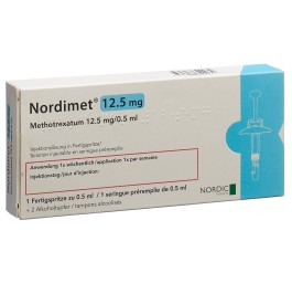 NORDIMET sol inj 12.5 mg/0.5ml ser pré