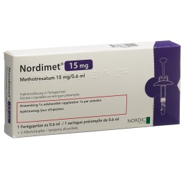 NORDIMET sol inj 15 mg/0.6ml ser pré