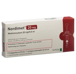 NORDIMET sol inj 20 mg/0.8ml ser pré