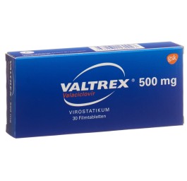 VALTREX cpr pell 500 mg 30 pce