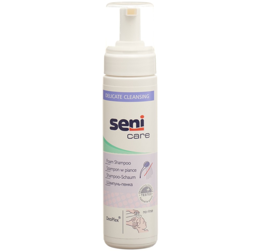 SENI Care shampooing mousse dist 200 ml