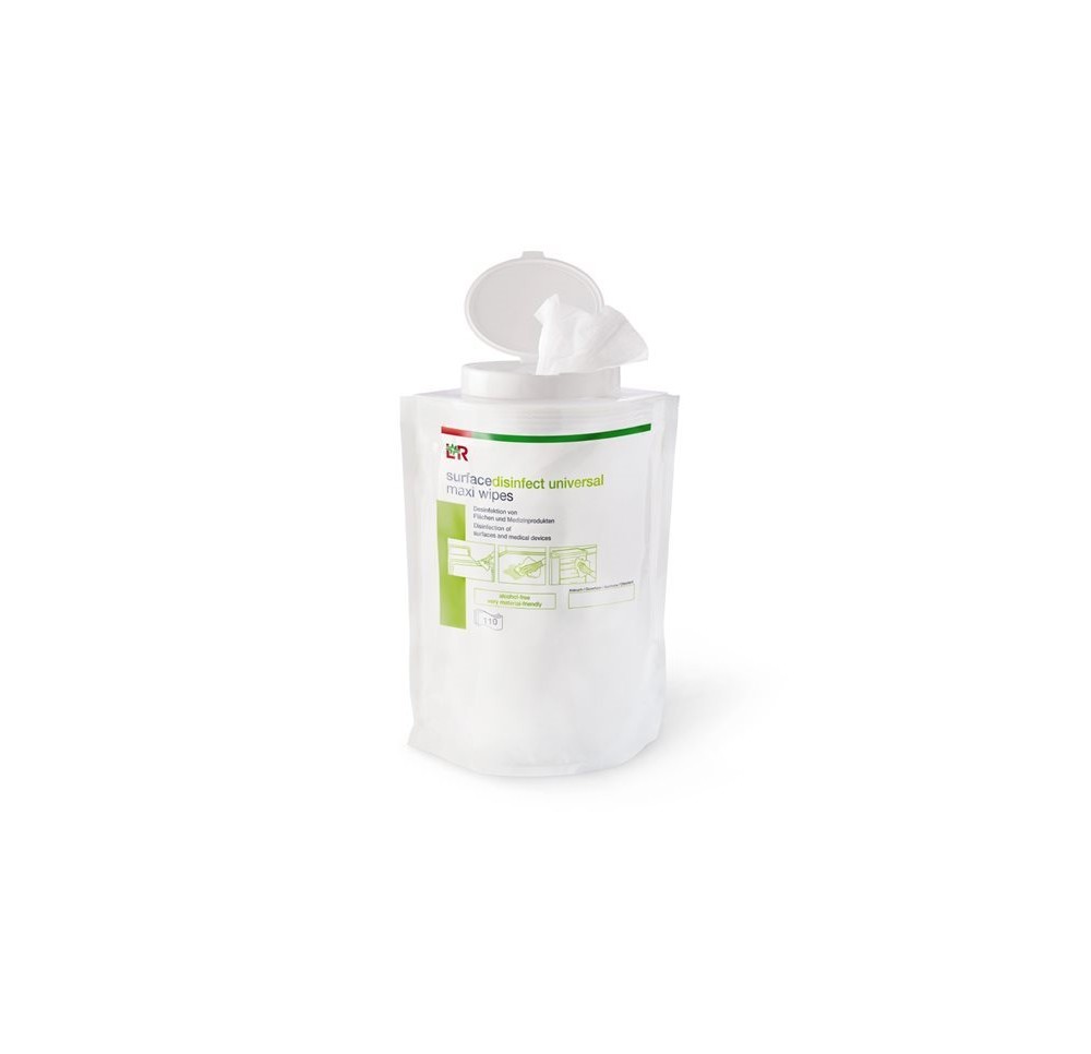 L+R surfacedisinfect universal maxi wipes 110 pce L+R surfacedisinfect universal maxi wipes 110 pce